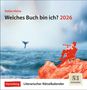 Stefan Heine: Welches Buch bin ich? Premium-Postkartenkalender 2026 - Literarischer Rätselkalender, KAL