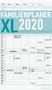 Alpha Edition: Familienplaner XL 2020 mit 6 Spalten - Offset-Papier - Familienkalender - Familientimer (26 x 45) - mit Ferienterminen - 6 Spalten - Wandplaner, Div.