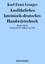 Karl Ernst Georges: Ausführliches lateinisch-deutsches Handwörterbuch, Buch