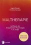 Erweiterte Neuausgabe, Maltherapie, Ingrid Riedel, Christa Henzler, Patmos. Hintergrund in Orange und Lila.