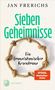 "Sieben Geheimnisse. Ein franziskanischer Rosenkranz. Jan Frerichs. Spiegel Bestseller-Autor. Patmos Logo P." Ein Seil bildet einen Kreis., Buch