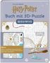 Warner Bros.: Harry Potter - Hedwig - Das offizielle Buch mit 3D-Puzzle Fan-Art, Buch