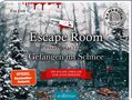 Eva Eich: Escape Room. Gefangen im Schnee, Buch