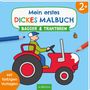 Mein erstes dickes Malbuch ab 2 - Bagger und Traktoren, Buch