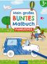 Mein großes buntes Malbuch - Fahrzeuge, Buch