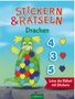 Stickern & Rätseln ab 3: Stickern & Rätseln - Drachen, Buch