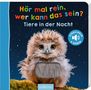 Hör mal rein, wer kann das sein? - Tiere in der Nacht, Buch