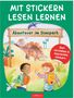 Annette Moser: Mit Stickern Lesen lernen - Abenteuer im Dinopark, Buch