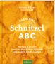 "THOMAS & HANS FIGLMÜLLER. DAS KLEINE Schnitzel ABC. Rezepte & Wissen rund um das Wiener Original und andere Köstlichkeiten."  
Cover mit goldbrauner Textur., Buch