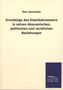 Max Haushofer: Grundzüge des Eisenbahnwesens in seinen ökonomischen, politischen und rechtlichen Beziehungen, Buch