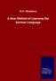 W. H. Woodbury: A New Method of Learning the German Language, Buch