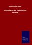 Johann Philipp Krebs: Antibarbarus der Lateinischen Sprache, Buch