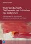 „Wider den Backlash: Die Elemente des Politischen neu bestimmen“, Andrea Günter. Abstraktes rotes Gemälde oben., Buch