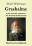 Walt Whitman: Grashalme (Großdruck), Buch, Buch
