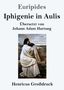 "Euripides: Iphigenie in Aulis. Übersetzt von Johann Adam Hartung. Henricus Großdruck." Gemälde einer nachdenklichen Frau., Buch