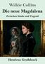 „Die neue Magdalena: Zwischen Sünde und Tugend“ von Wilkie Collins. Zwei Frauen im Spiegel, eine in Krankenschwesternkleidung., Buch