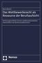 Mario Martini: Das Wettbewerbsrecht als Ressource der Berufsaufsicht, Buch
