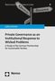 Julia Grimm: Private Governance as an Institutional Response to Wicked Problems, Buch