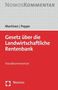 José Martínez: Gesetz über die Landwirtschaftliche Rentenbank, Buch