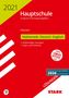 : STARK Lösungen zu Original-Prüfungen Hauptschule 2021 - Mathematik, Deutsch, Englisch - Hessen, Buch