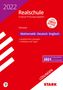 : STARK Lösungen zu Original-Prüfungen Realschule 2022 - Mathematik, Deutsch, Englisch - Hessen, Buch
