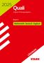 STARK Lösungen zu Original-Prüfungen Quali Mittelschule 2025 - Mathematik, Deutsch, Englisch 9. Klasse - Bayern, Buch