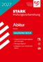 2027, STARK Prüfungsvorbereitung, Abitur Hessen, Geschichte GK/LK, rot-türkis Design, enthält Häkchenlisten und Symbole.