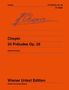Frederic Chopin: 24 Préludes, Noten