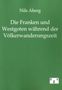 Nils Aberg: Die Franken und Westgoten während der Völkerwanderungszeit, Buch