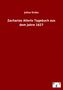 Julius Krebs: Zacharias Allerts Tagebuch aus dem Jahre 1627, Buch