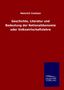 Heinrich Contzen: Geschichte, Literatur und Bedeutung der Nationalökonomie oder Volkswirtschaftslehre, Buch