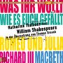 William Shakespeare: Katharina Thalbach liest William Shakespeare in der Übersetzung von Thomas Brasch, MP3,MP3