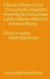 Eliana Alves Cruz, Conceição Evaristo, Ana Maria Gonçalves, Leda Maria Martins, Amara Moira. "Fünf Stimmen". Orange Hintergrund., Buch