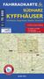 Südharz, Kyffhäuser Fahrradkarte 1 : 75 000, KRT