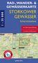 : Rad-, Wander- und Gewässerkarte Storkower Gewässer, Scharmützelsee, Div.