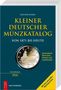 Titel: Kleiner Deutscher Münzkatalog. Münzabbildung und Verlagslogo. Dominiert von gelb auf grünem Hintergrund.