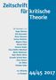 Christian Voller: Zeitschrift für kritische Theorie, Buch