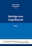 Beiträge zum Eingriffsrecht, Buch
