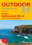 "OUTDOOR Wanderführer. Bretagne: Zöllnerpfad GR 34 von Le Faou bis Audierne." Küstenlandschaft mit Klippen und Meer., Buch