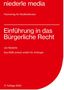 Jan Niederle: Einführung in das Bürgerliche Recht, Buch