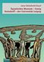 "Ägyptisches Museum – Georg Steindorff – der Universität Leipzig" oben, metallische ägyptische Skulptur unten., Buch