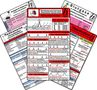 Intensiv-Station Karten-Set - Analgesie & Sedierung, Blutgase & Differentialdiagnose, Herzrhythmusstörungen, Inkompatibilitäten intravenöser Medikamente, Reanimation, Buch