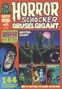 Titel: "Horror Schocker Grusel Gigant". Geschichten: "Geisterschiff", "Grün ist die Dunkelheit", "Die Prinzessin von Tissul"., Buch