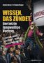 "WISSEN, DAS ZÜNDET. Der letzte langweilige Vortrag. WENN NICHTS PASSIERT, WAR ES KEIN VORTRAG." Ein Mann freut sich.