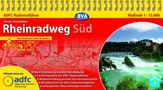 Otmar Steinbicker: ADFC Radreiseführer Rheinradweg Süd 1 : 75 000, Div.
