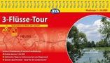 : 3-Flüsse-Tour Radrundtour an Rhein, Ahr und Erft 1 : 50 000 Radwanderkarte, Div.