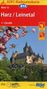 : ADFC-Radtourenkarte 12 Harz /Leinetal 1:150.000, reiß- und wetterfest, GPS-Tracks Download, Div.