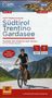 : ADFC-Radtourenkarte 28 Südtirol, Trentino, Gardasee 1:150.000, reiß- und wetterfest, GPS-Tracks Download, Div.