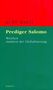 Kurt Marti: Prediger Salomo, Buch