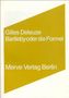 Gilles Deleuze: Bartleby oder die Formel, Buch, Buch
